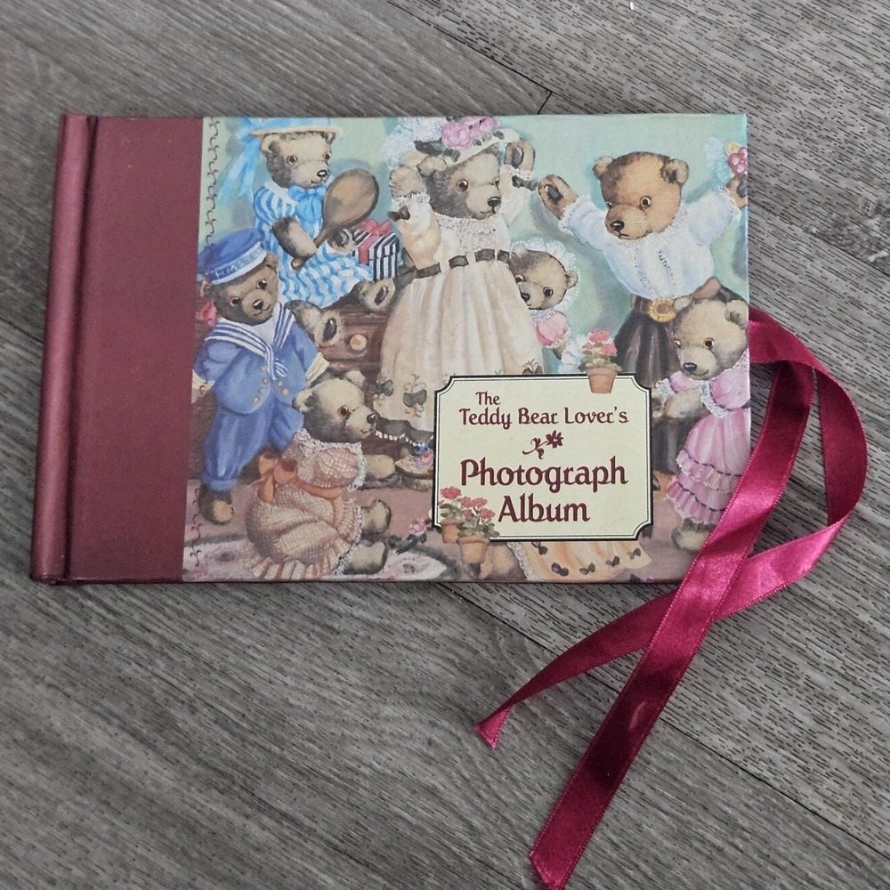 The Teddy Bear Lover's Photograph Album classic 1990s keepsake photo